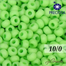 Rokajl Preciosa 10/0 zelená NEON 10g (16008_10)